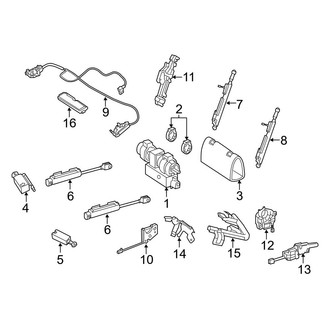 Mercedes-Benz OE - Retractable Top - Motor & Components