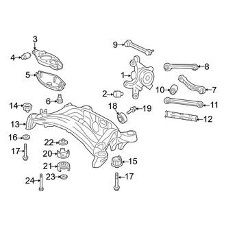 Mercedes-Benz OE - Rear Suspension - Suspension Components