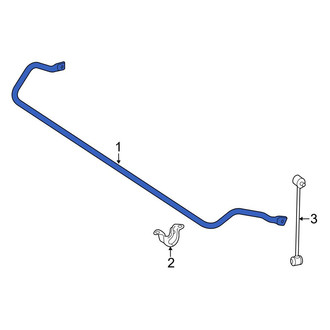 Mercedes-Benz OE - Front Suspension Stabilizer Bar