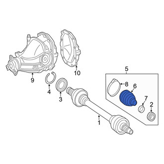 Mercedes-Benz OE - Rear CV Joint Boot Kit