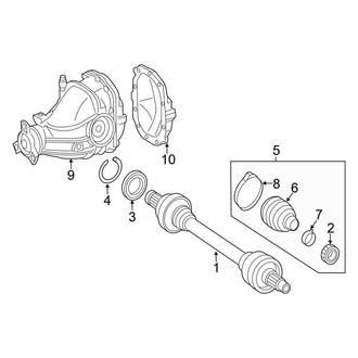 Mercedes-Benz OE - Rear Suspension - Axle Components