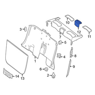 Mercedes-Benz OE - Speaker Cover