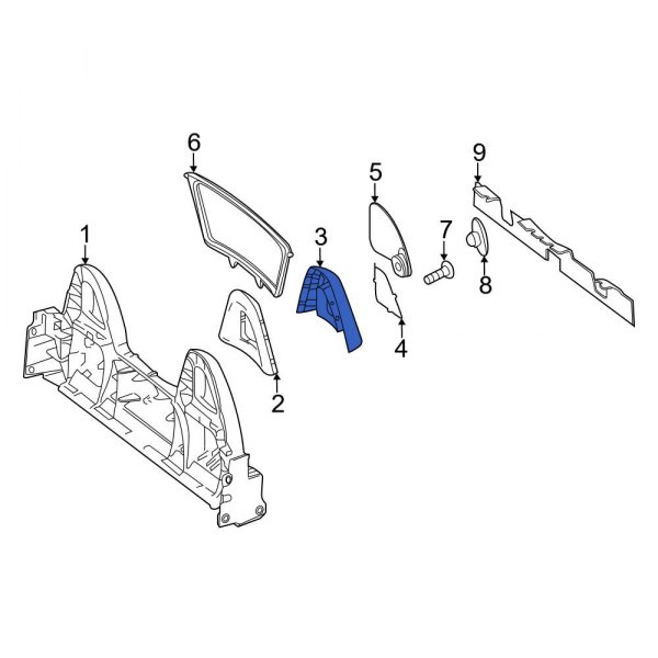 Roll Bar Trim Panel