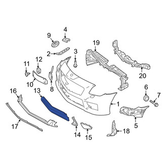 Mercedes-Benz OE - Front Lower Grille