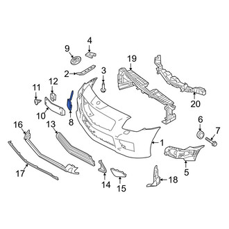 Mercedes-Benz OE - Front Tow Eye Cap
