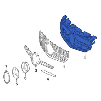Mercedes-Benz OE - Front Grille Reinforcement