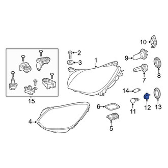 Mercedes-Benz OE - Turn Signal Light Bulb