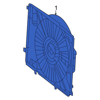 Mercedes-Benz OE - Engine Cooling Fan Assembly