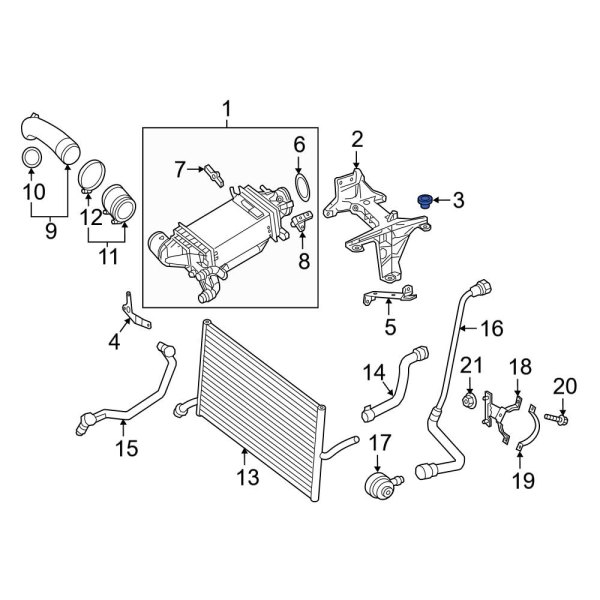 Intercooler Grommet