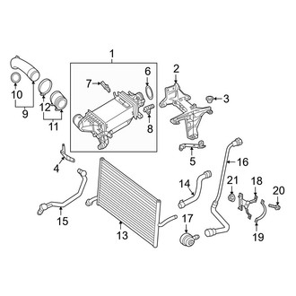 Mercedes-Benz OE - Cooling - Intercooler