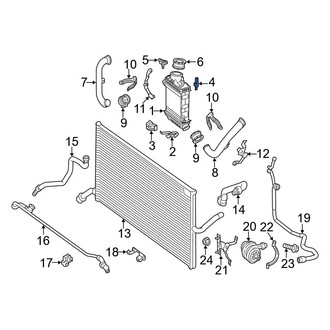 Mercedes-Benz OE - Air Charge Temperature Sensor