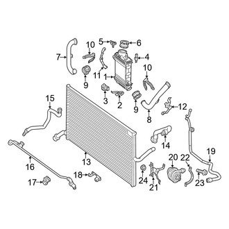 Mercedes-Benz OE - Cooling - Intercooler