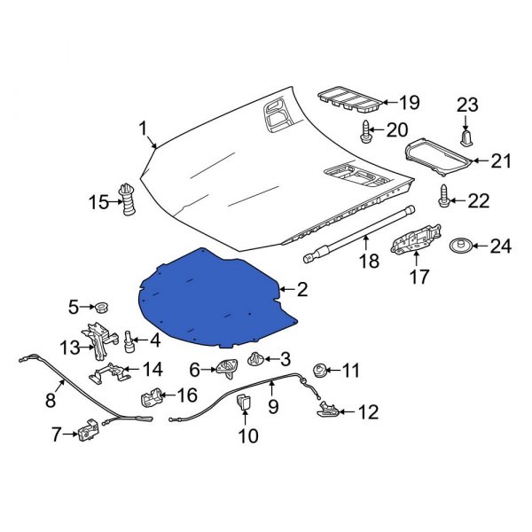 Hood Insulation Pad