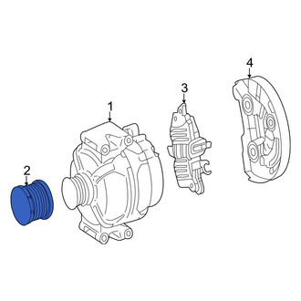 Mercedes-Benz OE - Alternator Pulley