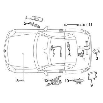 Mercedes-Benz OE - Electrical - Antenna