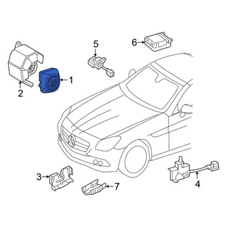 Mercedes-Benz OE - Anti-Theft Alarm Siren Bracket