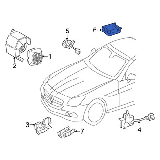 Mercedes-Benz OE - Anti-Theft Infrared Sensor