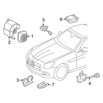 Mercedes-Benz OE - Electrical - Alarm System