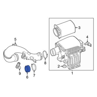 Mercedes-Benz OE - Engine Air Intake Hose Adapter