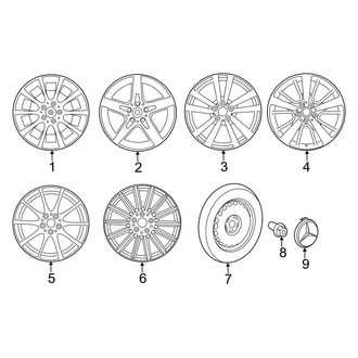 Mercedes-Benz OE - Wheels