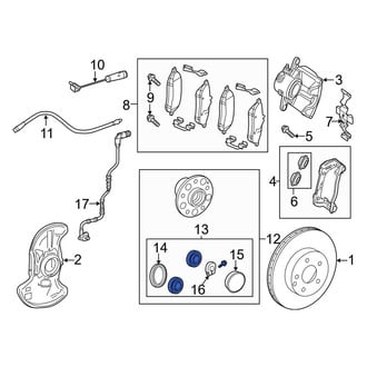 Mercedes-Benz OE - Front Wheel Bearing