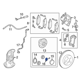 Mercedes-Benz OE - CV Joint Nut