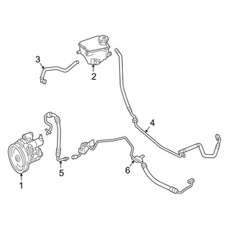 Mercedes-Benz OE - Steering Gear & Linkage - Pump & Hoses