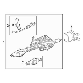 Mercedes-Benz OE - Steering Column Components (2.0L / 3.0L)