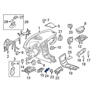 Mercedes-Benz OE - Front 12 Volt Accessory Power Outlet