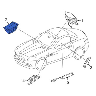 Mercedes-Benz OE - Upper Instrument Panel Air Bag