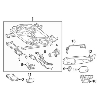 Mercedes-Benz OE - Seats & Tracks - Tracks & Components