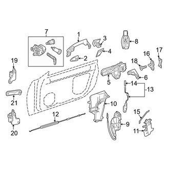 Mercedes-Benz OE - Door - Lock & Hardware