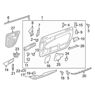 Mercedes-Benz OE - Door - Interior Trim