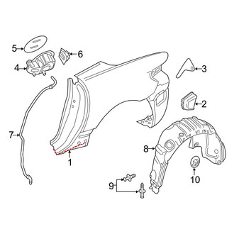 Mercedes-Benz OE - Quarter Panel & Components
