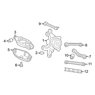 Mercedes-Benz OE - Rear Suspension - Suspension Components