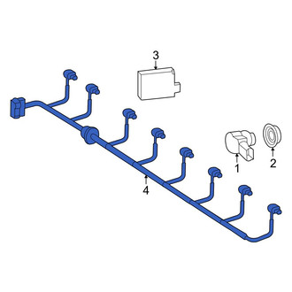 Mercedes-Benz OE - Rear Parking Aid System Wiring Harness
