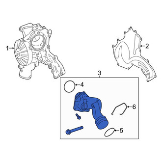 Mercedes-Benz OE - Engine Coolant Thermostat
