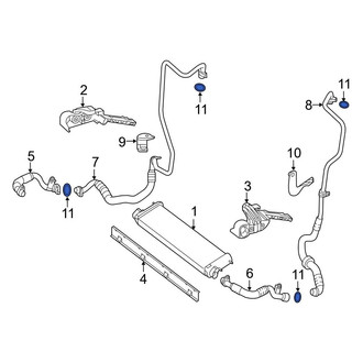 Mercedes-Benz OE - Engine Oil Cooler Line O-Ring
