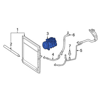 Mercedes-Benz OE - A/C Compressor