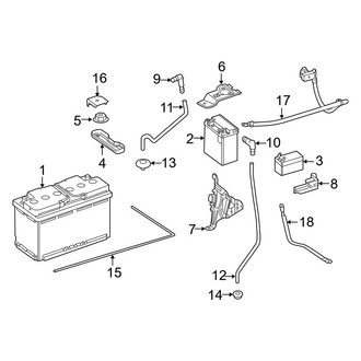 Mercedes-Benz OE - Electrical - Battery