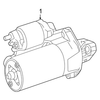 Mercedes-Benz OE - Electrical - Starter (Sport Utility Coupe C292 Body Code 5.5L)