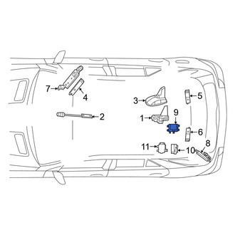 Mercedes-Benz OE - Antenna Amplifier