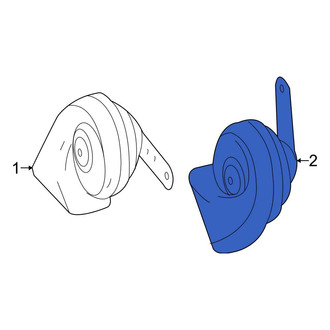 Mercedes-Benz OE - Horn
