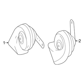 Mercedes-Benz OE - Electrical - Horn (4Matic)