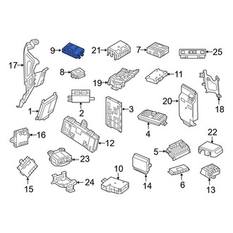 Mercedes-Benz OE - Rear Body Control Module