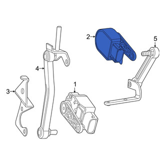 Mercedes-Benz OE - Front Headlight Level Sensor