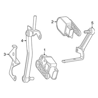 Mercedes-Benz OE - Electrical Components (Headlamp Aim Control)
