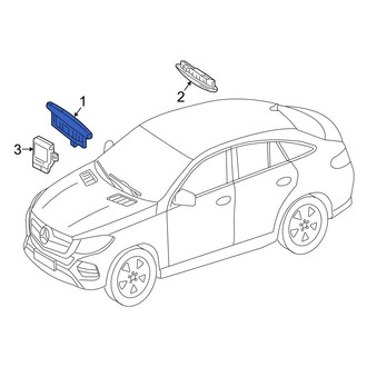 Mercedes-Benz OE - Front Parking Aid System Speaker