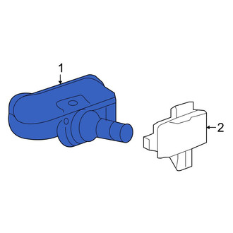 Mercedes-Benz OE - Tire Pressure Monitoring System (TPMS) Sensor