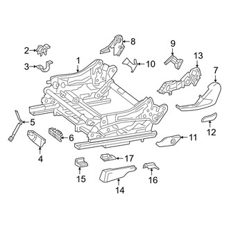 Mercedes-Benz OE - Seats & Tracks - Tracks & Components